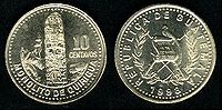 Moneda de diez centavos de quetzal
